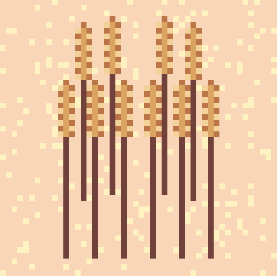 HEATHENCOMICS's tweet photo. https://t.co/kn1hz0w1v4 
Wheat, for the 2D game AKHETATEN
#IndieDev #GameDev #PixelArt #illustrationㅤ https://t.co/BrGG4ypK0Q