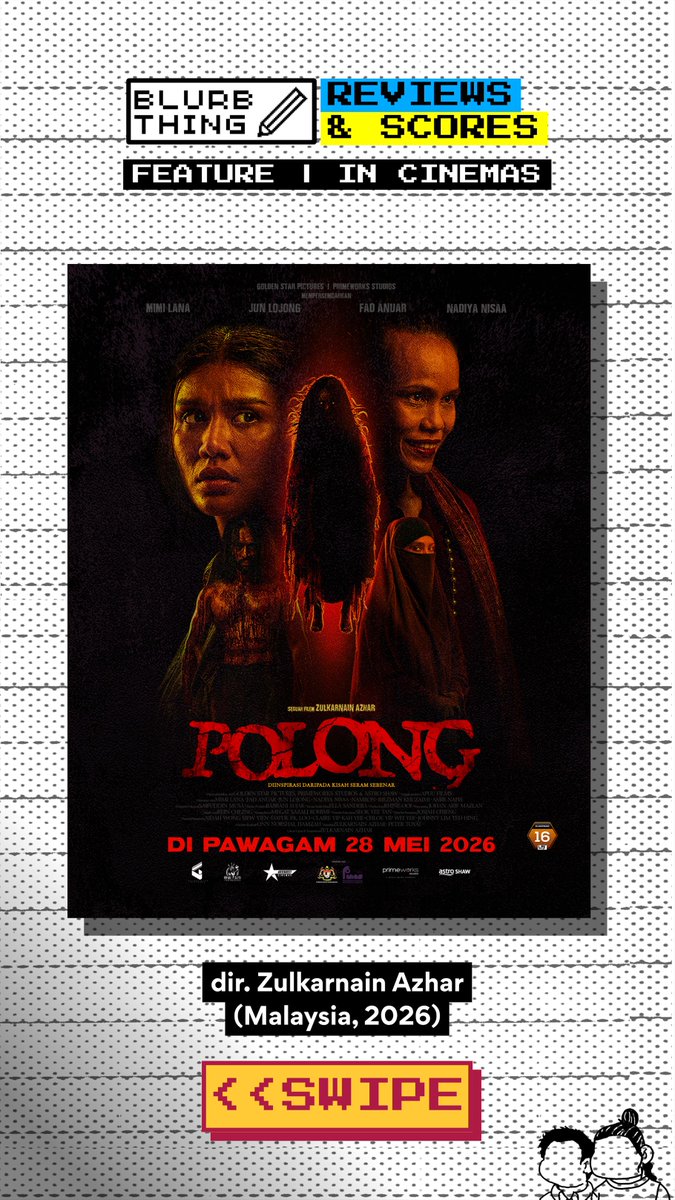 the_brothersali's tweet photo. Zulkarnain Azhar's mostly seamless transition to horror from action movies needs to be studied. It's not the best, but he still managed to impress!

Catch "Polong" in cinemas nationwide from 28 May! 👻💀

#Polong #filemmalaysia #filemmelayu #sembangentertainment https://t.co/R74olHV9YG