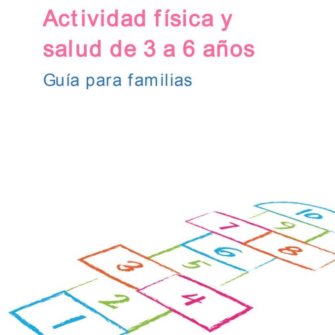 educaSGCTIE's tweet photo. 👩‍👦‍👦La salud y el movimiento van de la mano desde pequeños

📔La guía «Actividad física y salud de 3 a 6 años», elaborada por el @educaciongob y el @sanidadgob, ofrece orientación práctica para que las familias fomenten hábitos activos en la infancia

🔗https://t.co/zoKxdlcKGa https://t.co/bPMaIkpvTj