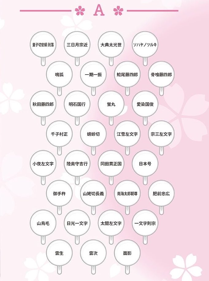 KB__RAM's tweet photo. 刀剣乱舞 近侍ピンシール A

譲⤑3セット

⑅⃛⤑三日月.肥前.則宗.雲生.雲次

☺︎⤑童子切.一期.日光.面影

⋈⤑
大典太.鳴狐.鯰尾.骨喰.明石.蛍丸.村正.小夜
陸奥守.御手杵.南海

無印⤑
ソハヤ.秋田.愛染.蜻蛉切.江雪.宗三
同田貫.日本号.太閤

✧

求⤑リプ欄最下

☟ https://t.co/ti8TGo06F2