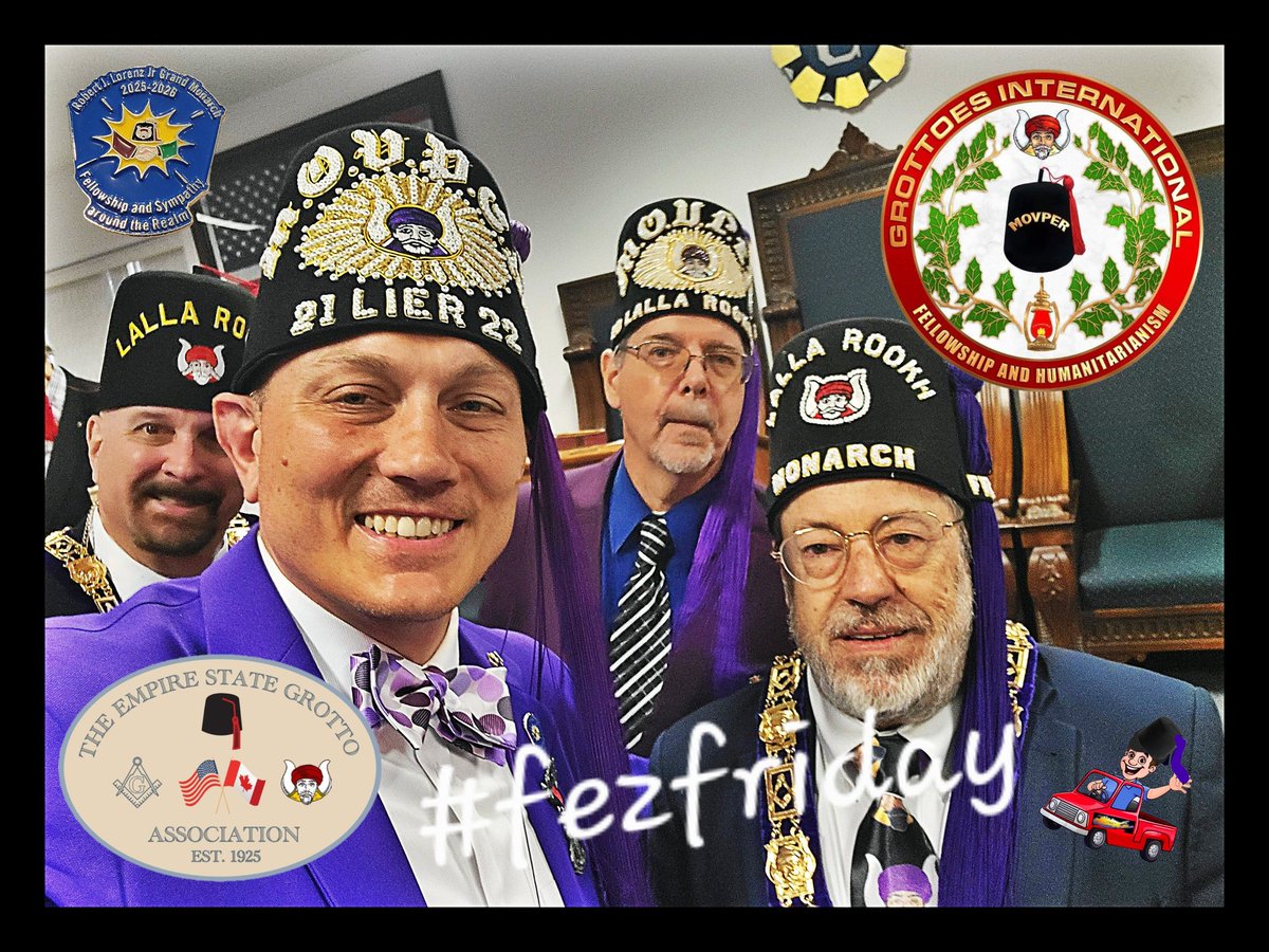 LierGrotto's tweet photo. #fezfriday #Grottoesinternational #ESGA #Grotto #MOVPER https://t.co/8TldoZLU7B