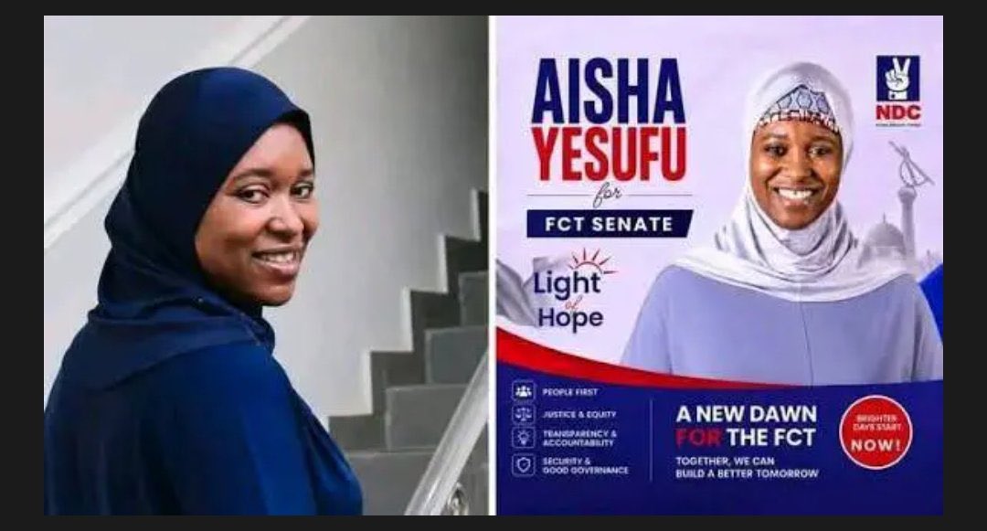 Aisha Yesufu Support Network. tweet media