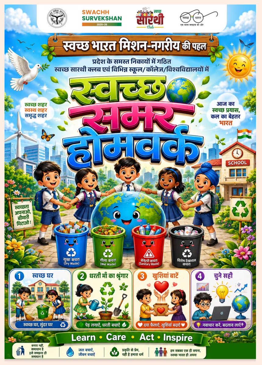 Swachh Bharat Mission, Uttar Pradesh (Urban) tweet media