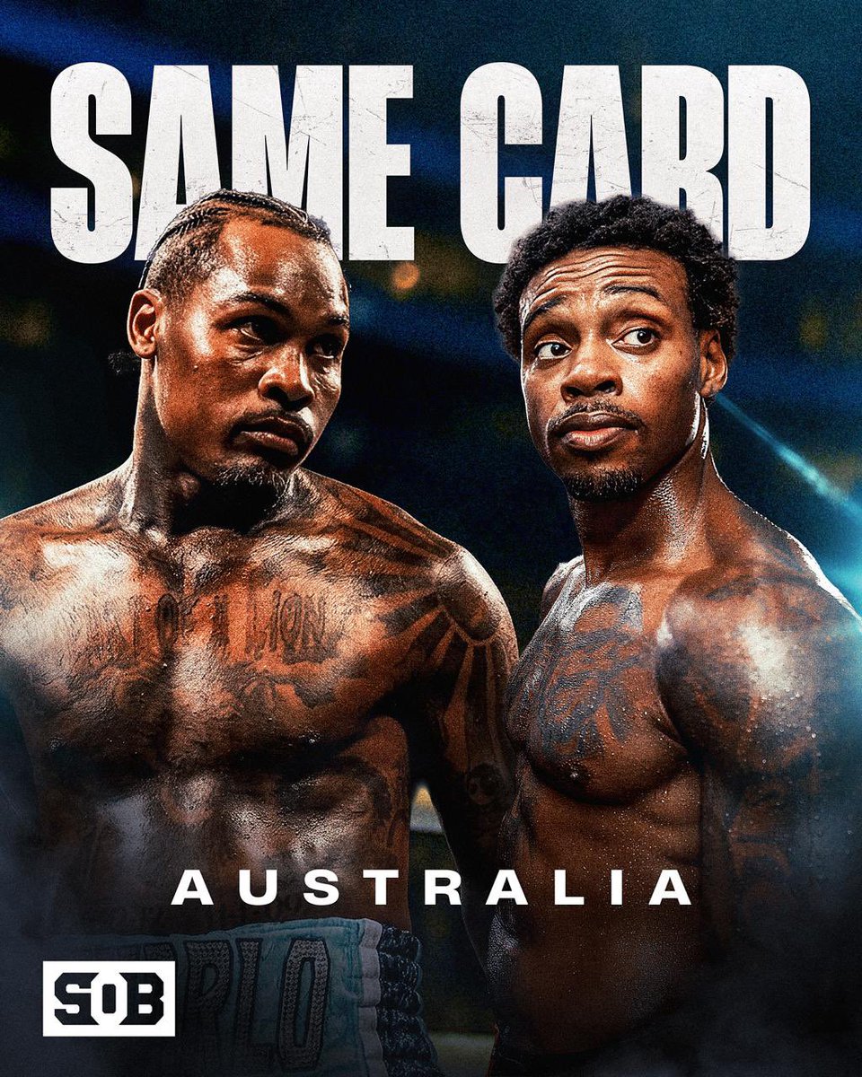 Sourceofboxing's tweet photo. 🚨 BREAKING: Jermall Charlo has been added to the Errol Spence vs Tim Tszyu card‼️

He will be making his Australian debut on July 25 🇦🇺

Via (@MainEventTV) https://t.co/mKNfsEvvc0