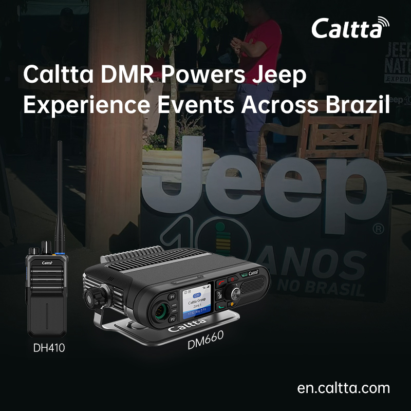 CalttaTech's tweet photo. We’re proud to announce the successful deployment of Caltta’s DMR solution for Jeep Brazil, in collaboration with our local partners.
Find more: https://t.co/l2R6l0r82f
Contact us:  sales@caltta.com

#Caltta #CalttaTechnologies #Communications #CommunicationsSolutions #PMR #DMR https://t.co/KgVzHu3N6t