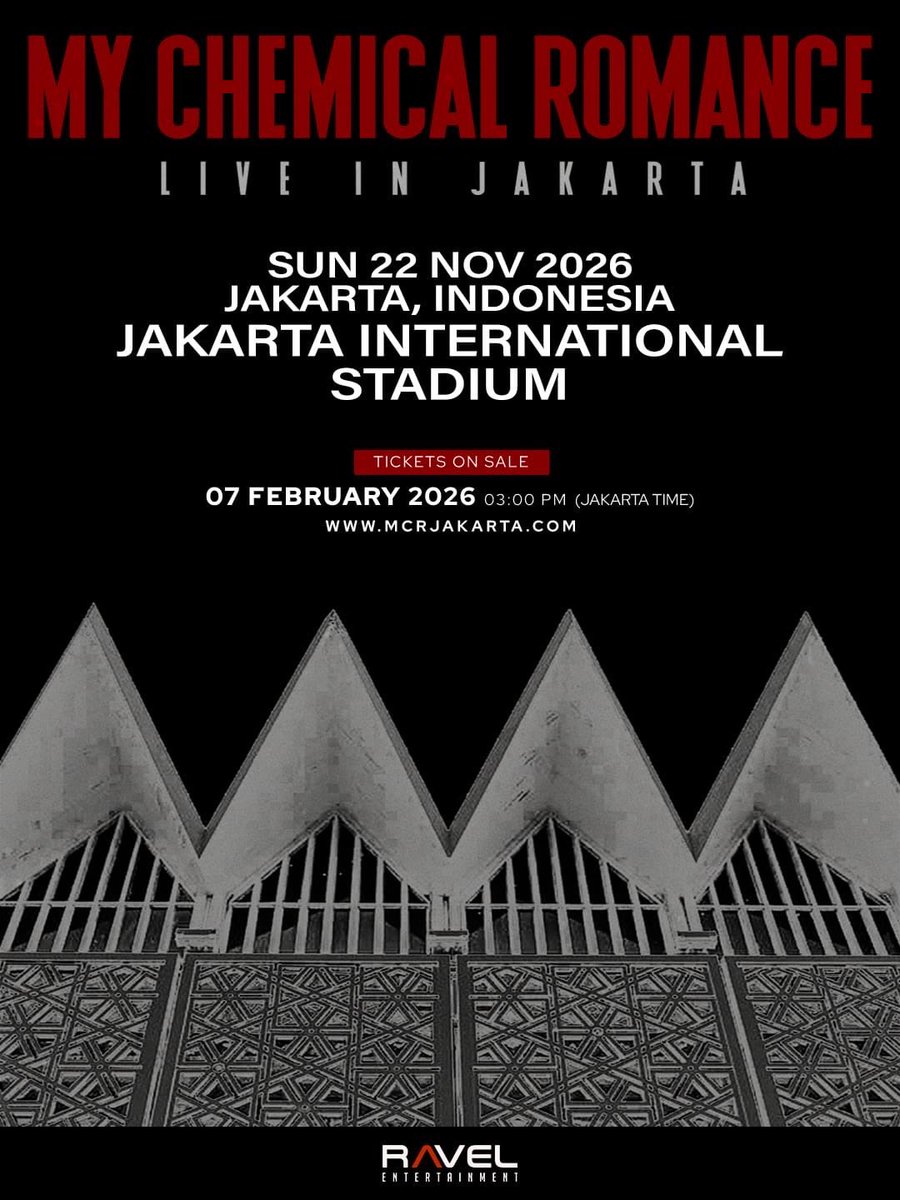 TripBySun's tweet photo. Open Trip MY CHEMICAL ROMANCE ( MCR ) 

💵150k-210k Dp 100k 
📍Meeting Point :
Klari-Karawang Barat-Cikarang-Cibitung-Tambun-Bekasi 
(bisa req tikum)

More info? Klik link di bawah ini :
https://t.co/uYa7Gm1os3

#mychemicalromance #mcrrockville https://t.co/IV7KEISzZG