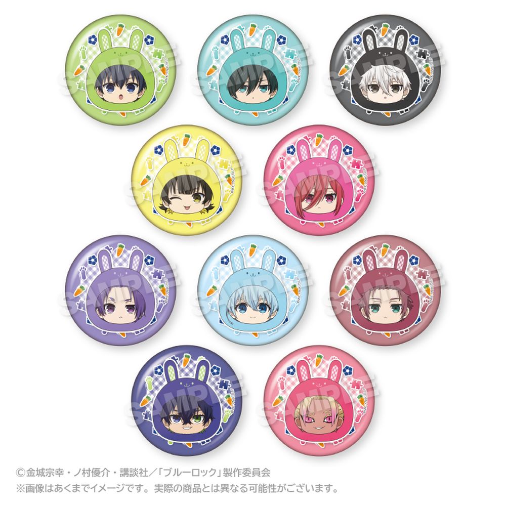 ☆新着☆ 【ブルーロック】 缶バッジ BOX クリップ クッション