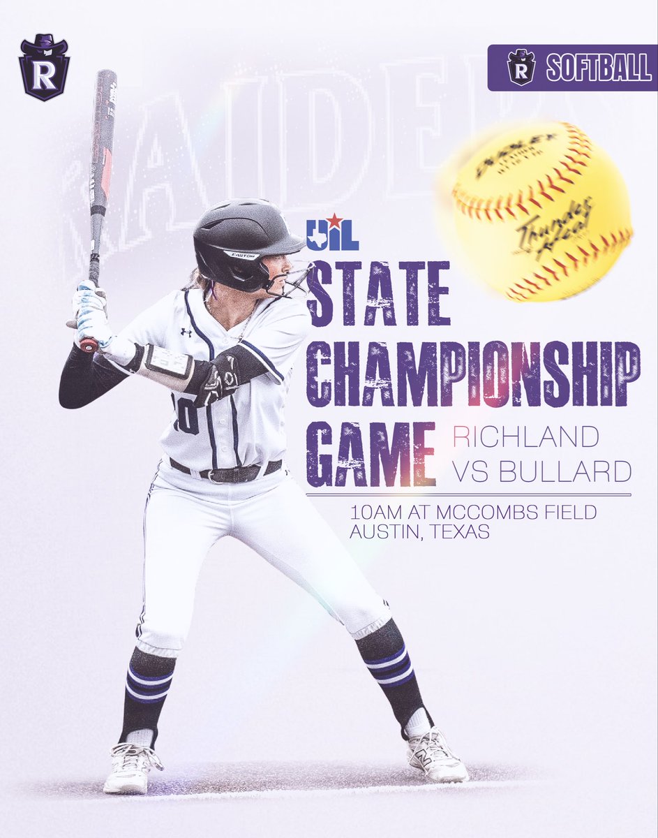 rhs_softball25's tweet photo. One game. One team. One Goal. All the hard work comes down to this - let’s ride!!!
#AllforUs #Quality>Quantity #Team1 #WeAreRichland https://t.co/DWVAGc4eKc
