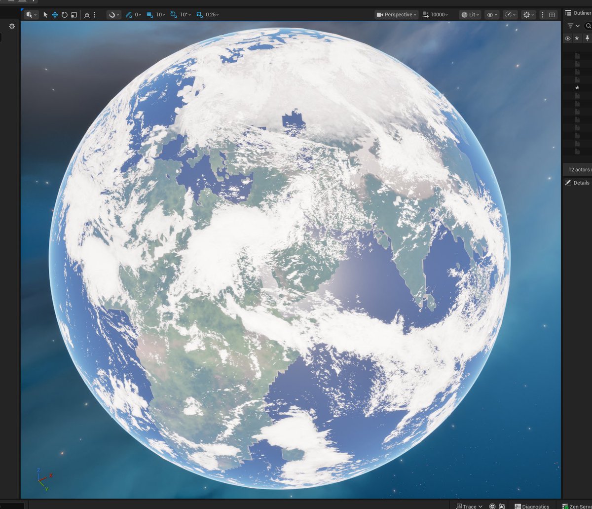 playtablegg's tweet photo. Earth is coming along! https://t.co/pr50vlpsrQ