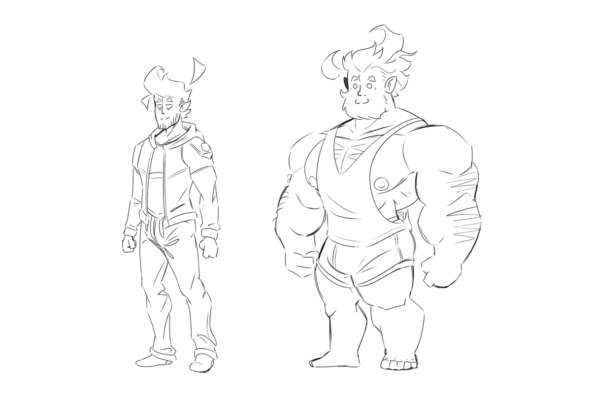 DangerInShadows's tweet photo. Ref sheet progress for Danger and Destiny

#WIP #WIPArt #digitalart #art #OC #OCart https://t.co/yxOMbnDK9o