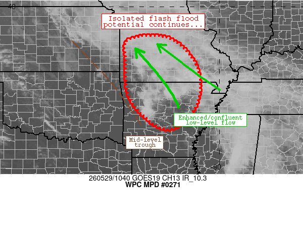 NWS Weather Prediction Center tweet media