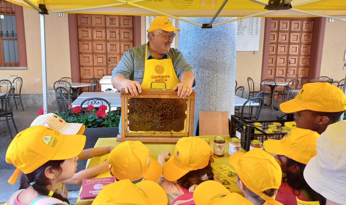 ColdirettiAL's tweet photo. Ambiente: natura, territorio, cibo sano con la ‘Sostenibilità’ al centro dei percorsi didattici
Laboratori ‘green’ in piazza della Bollente ad Acqui Terme per educare le nuove generazioni
Dalla frutta al vigneto, dal latte al miele con le fattorie didattiche di @coldiretti https://t.co/yeO2BTPOkR