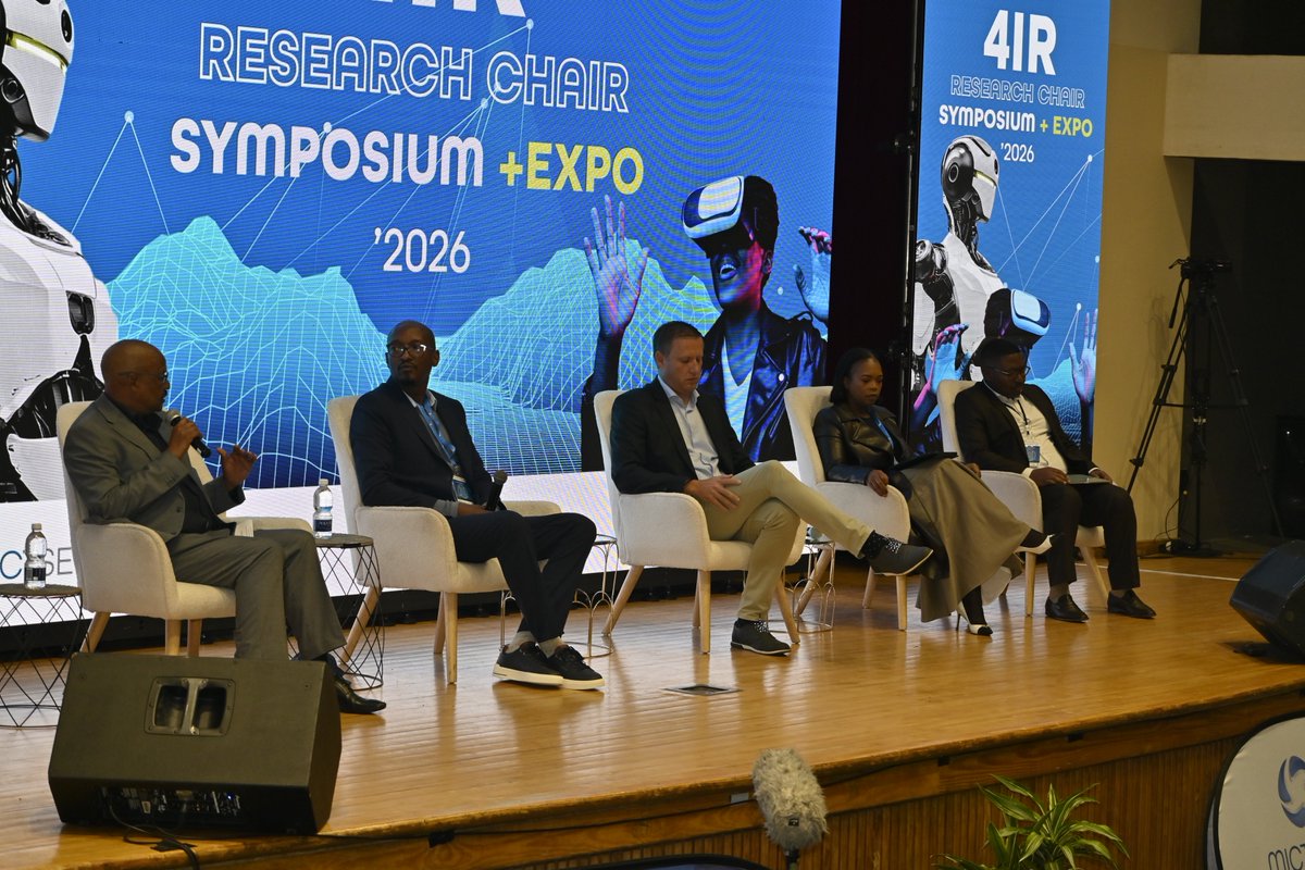 CPUT's tweet photo. Funding innovation is about more than just access to money — it’s about understanding the ecosystem, building the right skills, and creating sustainable pathways for growth. The second panel discussion at the symposium explored Financing Innovation: Finding, Incubating and Scaling 4IR Startups, moderated by Patric Krappie and featuring insights from Billy Bakoko, Tshepo Phetla, and Evan Jones. Key discussions highlighted the importance of founders understanding the funding landscape, the value of technical and in-kind support alongside financial investment, and the distinction between commercialisation and scaling a business successfully. A critical issue raised was the growing need for skills financing, apprenticeships, and work-integrated learning opportunities to address South Africa’s tech talent gap and support SMMEs in the digital economy. #MICTSETA #4IR #AI #SpaceTech #Innovation #WeAreCPUT #FutureReady