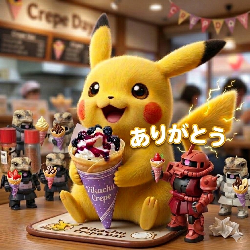 お～🎵 ピカチュウがみんなに おごってくれた😍 あざっす‼️＼(^_^)／