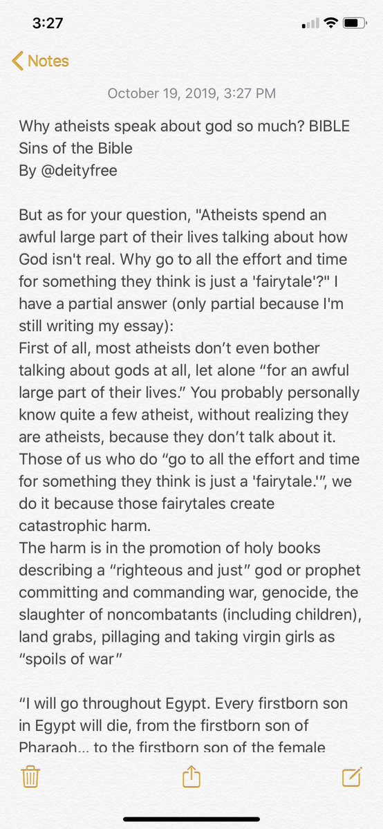 UncleTered's tweet photo. @PhysicistTx @ASurreyAtheist @NomiCraft Yup… Immoral, intolerant…. Morality manual. https://t.co/IEd6BopooY