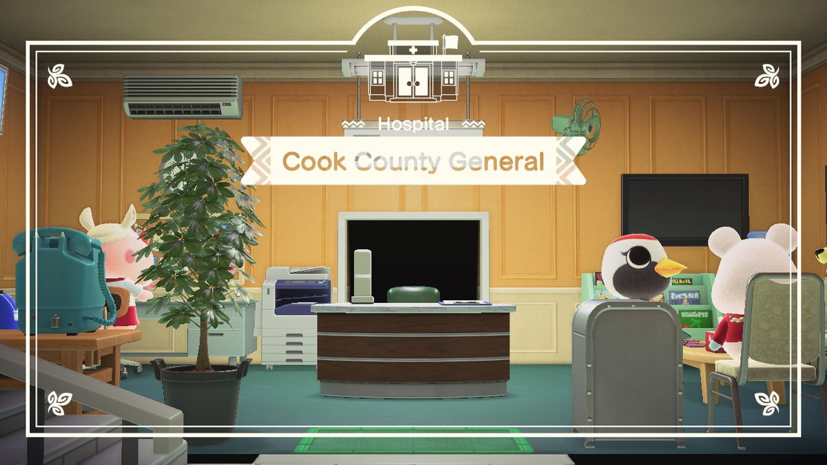 unchatsurMars's tweet photo. Did I call my Animal Crossing hospital like in ER? Obviously https://t.co/9BVVLiB2QZ