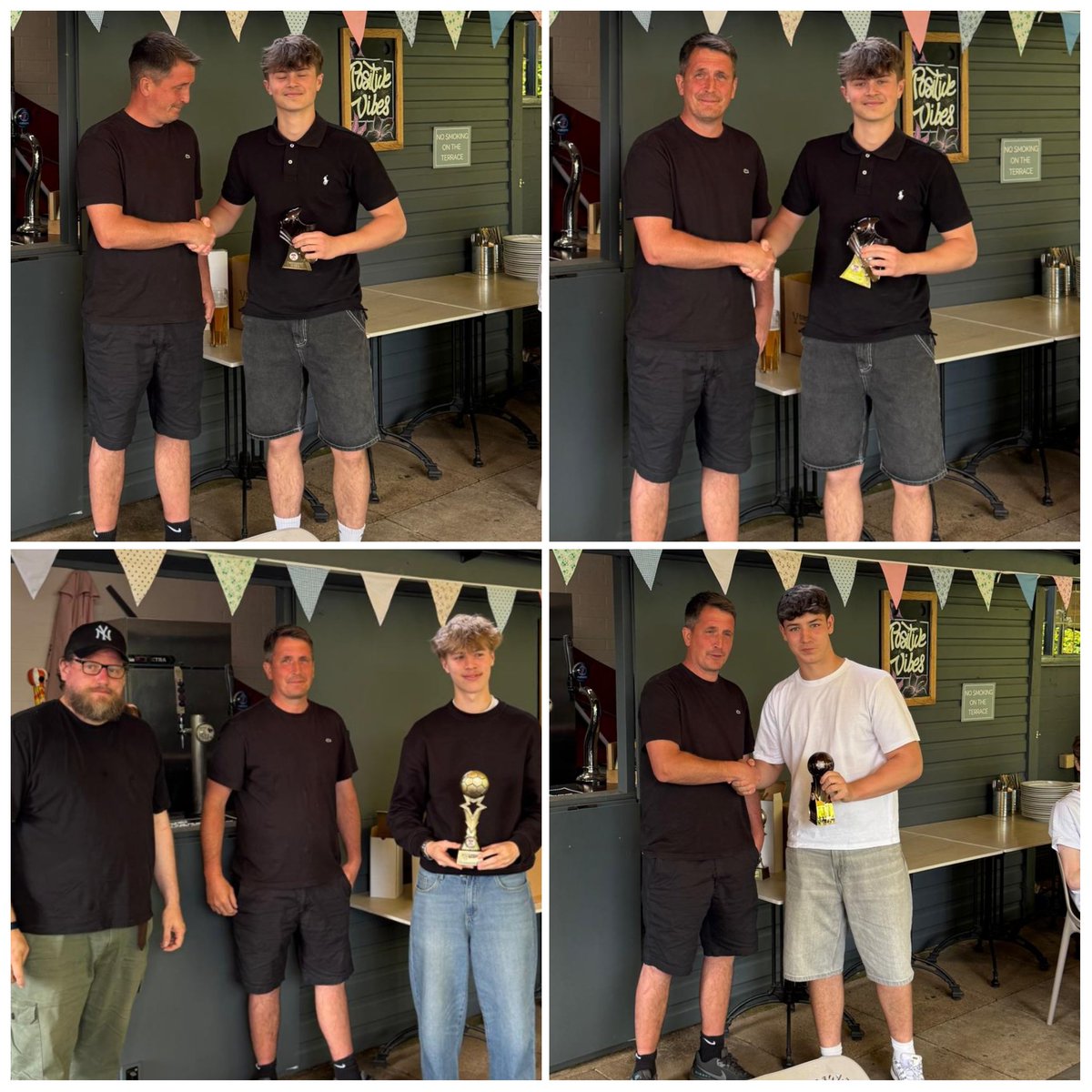 ROFC1876's tweet photo. A few weeks ago, our ROFC U18s held their presentation &amp; celebrated their final season together 🎉 

Congrats to our award winners👏🏼
Players’ Player -Jack
Top Goalscorer- Jack
Managers’ Player-Ben
Parents’ Player- Will D

Thanks to The Radcliffe for hosting
🔵🔴🔵🔴 https://t.co/MVFXEFOD1L