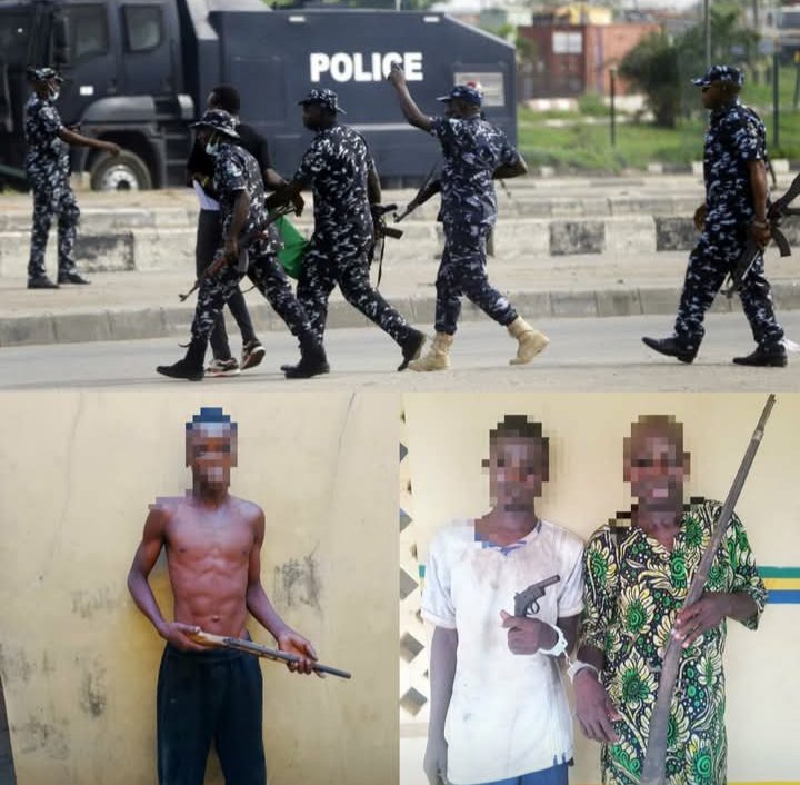 Reaff 🚨Breaking News: Ogun Police Arr£st Father, Son, Three Others, Recover F ...