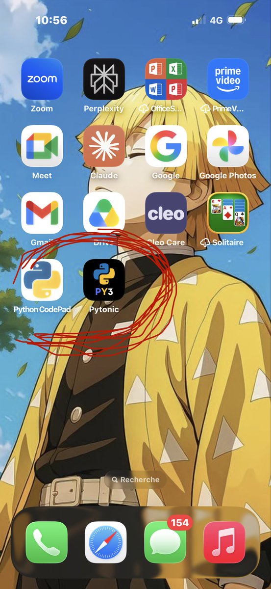 RolexStephi's tweet photo. Les 2 applications qui m’ont permis d’apprendre toutes les bases du codage en Python sur mon iPhone en autodidacte grâce à des vidéos YouTube🥺🐍❤️ #HealthTech #PythonLearning #100DaysOfCode https://t.co/m9w0pQ3yRl