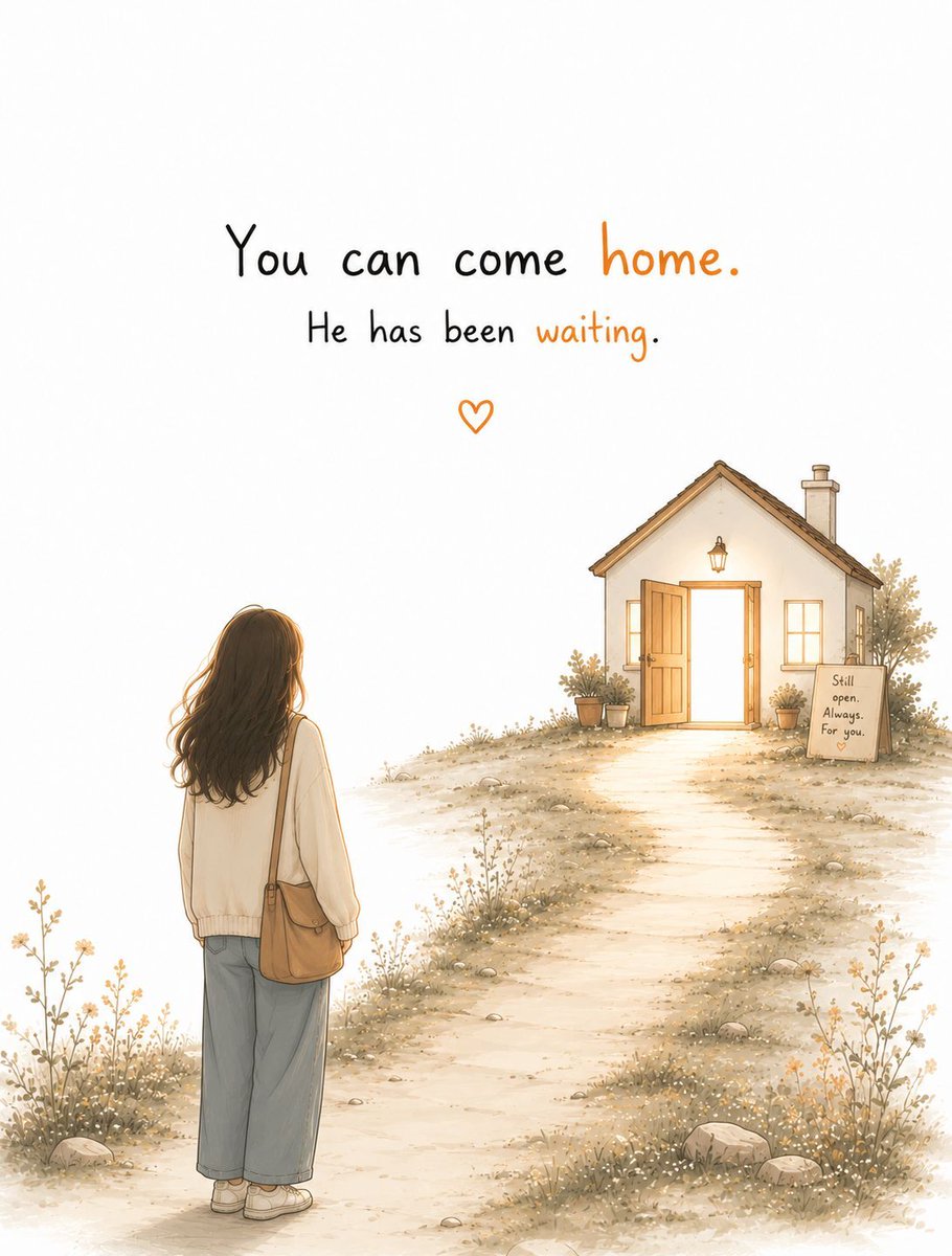 nkay_ora's tweet photo. Maybe you've been distant.

Maybe you've stopped praying.

Maybe you've convinced yourself that God doesn't want you anymore.

But the door is still open.

📖 Luke 15:20 https://t.co/6iBOPt65wI