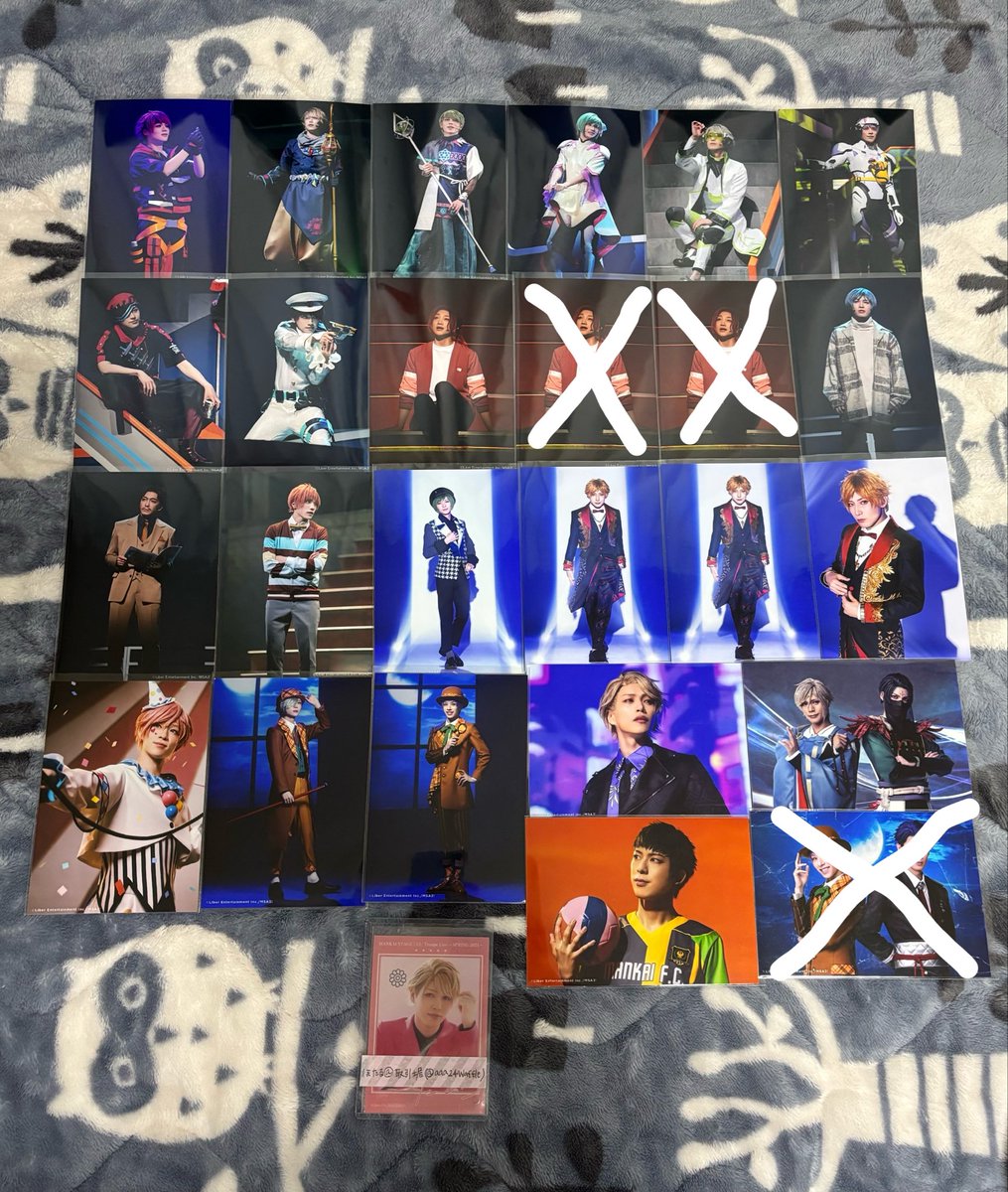 aaa24waffle's tweet photo. 【交換】エーステ 春夏 2026 ブロマイド ランブロ スクエアカード

譲)画像①〜③

求)画像④
コンプの為全て各1づつ求めております

郵送交換のみ
纏めての方優先

🔴至は2〜の纏めての交換優先
スクエア千景にはご不快でなければこちらから2〜3点提供可能です

1枚からでもお気軽にお声掛けください https://t.co/R37uAt8RK0