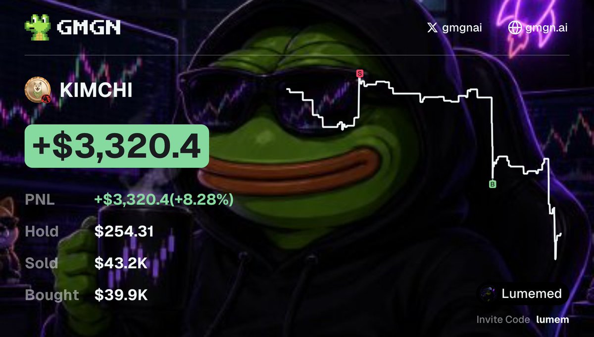 Lu_memed's tweet photo. 📈Follow my wallet:
https://t.co/rd84s7RccW

🔥Start trading memes here:
https://t.co/Z7TV59d4nu https://t.co/N11MvaNCyL