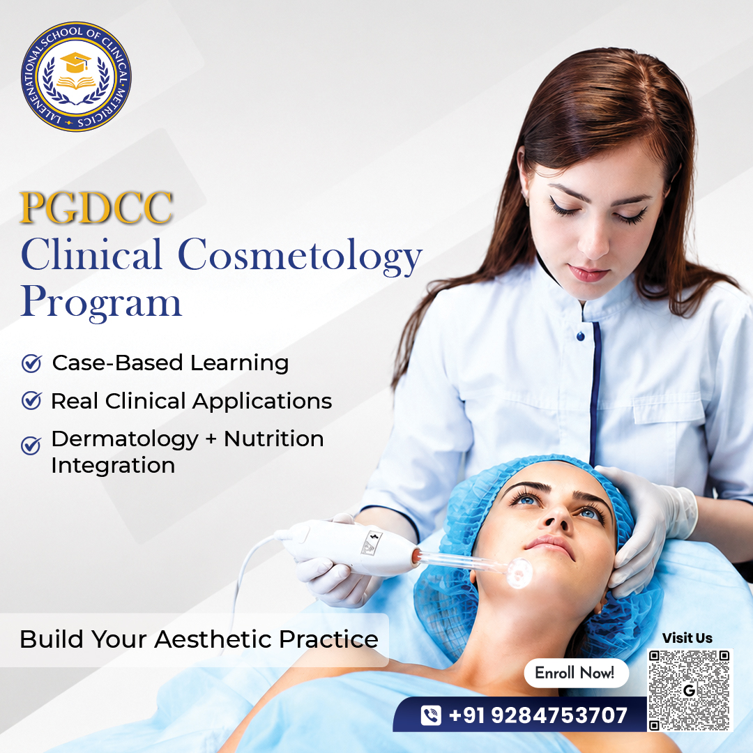 Iscainstitute's tweet photo. Take your career beyond traditional practice with the Post Graduate Diploma in Clinical Cosmetology (PGDCC).

#AestheticMedicine #PGDCCCourse #ISCAInstitute #DoctorsCareer #CosmetologyTraining #ClinicalSkills #MedicalProfessionals #SkinCareExperts #CareerUpgrade #AdmissionsOpen https://t.co/Shuf8Pkk9X