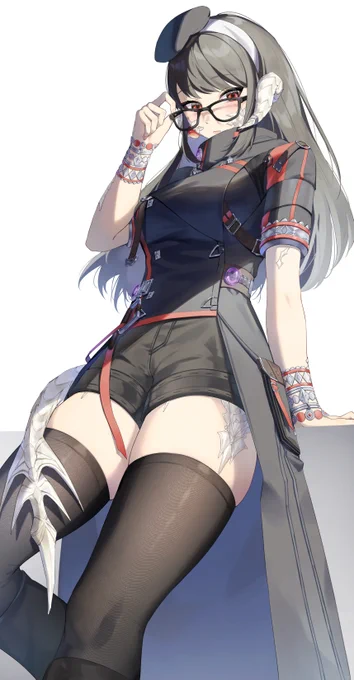 企画のイラストです! モデル(#PyComet) たくさんのご参加ありがとうございました～～!!