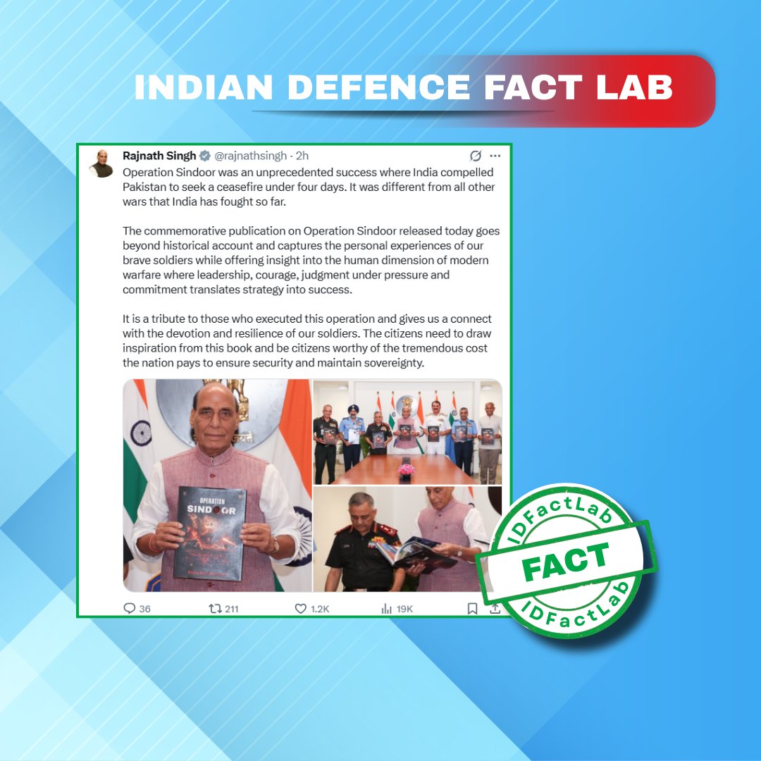 Indian Defence Fact Lab tweet media