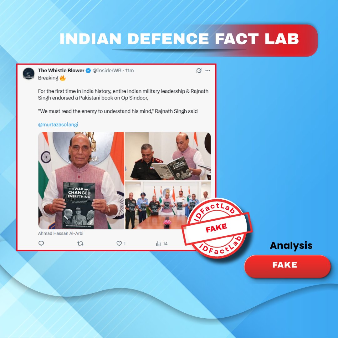 Indian Defence Fact Lab tweet media