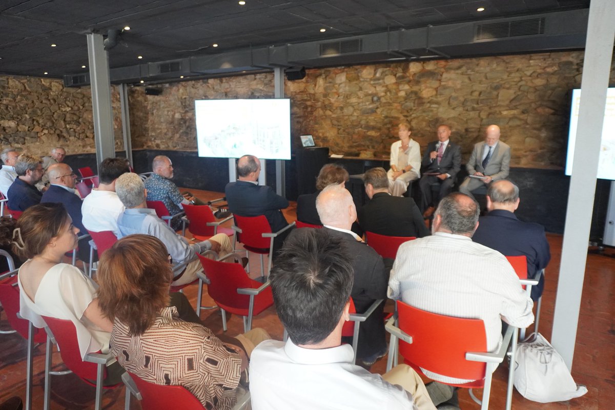 ConstructorsBCN's tweet photo. La 𝗧𝗼𝗿𝗿𝗲 𝗕𝗲𝗹𝗹𝗲𝘀𝗴𝘂𝗮𝗿𝗱 ha acollit l'Assemblea General Ordinària en què s'ha aprovat, entre d'altres temes, l'𝗼𝗯𝗲𝗿𝘁𝘂𝗿𝗮 𝗱𝗲𝗹 𝗽𝗲𝗿𝗶́𝗼𝗱𝗲 𝗲𝗹𝗲𝗰𝘁𝗼𝗿𝗮𝗹 𝗮 𝗹𝗮 𝗽𝗿𝗲𝘀𝗶𝗱𝗲̀𝗻𝗰𝗶𝗮 𝗱𝗲𝗹 𝗚𝗿𝗲𝗺𝗶, amb les eleccions fixades pel 21/07/2026. https://t.co/hTZJE8f5y3