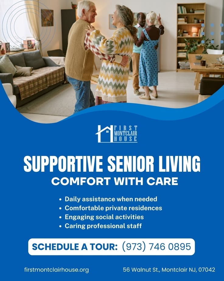 FirstMontclair's tweet photo. Senior Citizen Homes in NJ

First Montclair House provides Senior Citizen Homes in NJ for older adults seeking comfortable, supportive independent living. Learn more: https://t.co/8quV8wnC4b

#seniorhousing #seniorliving #seniorhomes #montclairnj #independentliving https://t.co/t0mKVGxikq