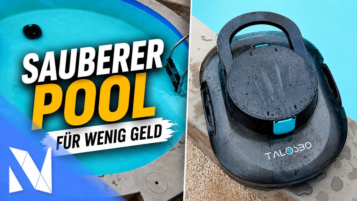 NilsHendrikWelk's tweet photo. Du hast einen Pool und möchtest das der im Sommer schön sauber ist? ☀️🏊🏼♂️ Aber für einen Poolroboter kein Vermögen ausgeben 💸 Dann ist der S1 Pro genau der richtige (Werbung)💪🏼 Was er kann & für wen er sich eignet, jetzt im Video!🚀 #Poolroboter #Pool
--> https://t.co/bmo77xzBWB https://t.co/tN4RLDBjqe