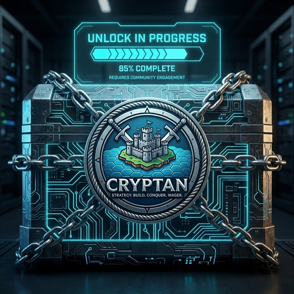 CryptanTheGame's tweet photo. We are getting close to launch each day, make sure to join us, so you dont miss it. 
Cryptan is multiplayer strategy Catan-style built on Solana with its own token. Wager $SOL/$CRYPYAN via Anchor smart contracts or play for fun. 💰📷 
Webpage: Home: https://t.co/NGzcsaKmXy
Telegram Group: https://t.co/TXoHq07Ioy

#Crypto #boardgames #Tokenomics #Blockchain #strategyGame #invest #play2earn #token #SOL #wager #smartcontract #escrow #bets #beta #launch #phantomwallet #wallet #catan #colonist
$SOL $CRYPTAN
