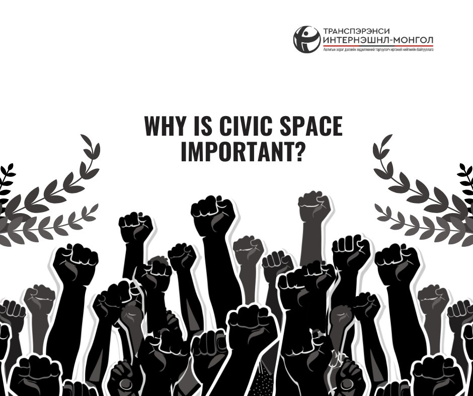 TransparencyMn's tweet photo. 📢 Why does civic space matter?
Democracy thrives when people can speak freely, organize, and participate in public life. Civil society helps ensure transparency, accountability, and citizen voices are heard.
📖 Read more 👇
https://t.co/hqHRtFvFbM https://t.co/aUKJfidrLX