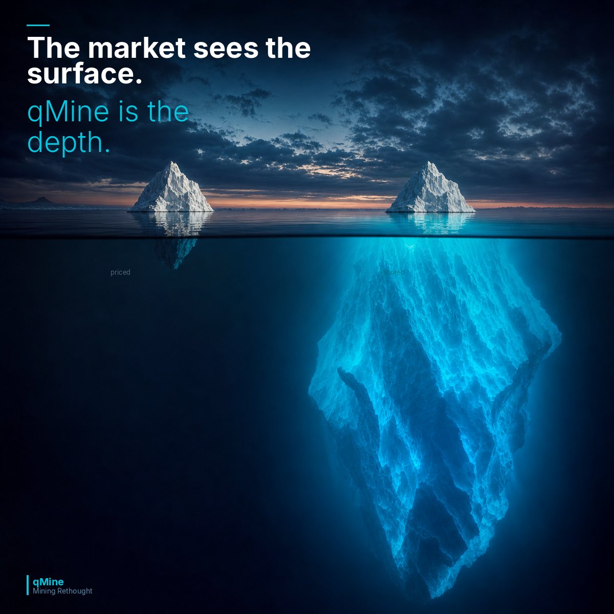 _qMine_'s tweet photo. Most people evaluate an asset by looking at one number.

Price.

Serious investors look at something else.

Production.

In traditional finance, the market eventually prices earnings.

Not narratives.
Not emotions.
Not noise.
A business producing $5,000 a month will not be valued forever like one producing $1,000.
The earnings determine the value.

Not the other way around.

#qMine follows the same logic.

The infrastructure produces yield.

Distributed automatically to every holder.

The ratio is simply how many QU each token has earned.

When earnings increase, the ratio improves mechanically.

More yield per token.
Reducing supply.
Mathematical certainty.

Two streams confirmed.
Two machines running without interruption.

The market has priced those.
It is ignoring everything below.
Oracle Machines providing verified data to smart contracts.

QX powering on-chain trading.
Ecosystem smart contract positions accumulating dividends.

#qMine holds 95% of @My_Last_Match  water reserves and 79 smart contract positions on revival fees.

Every player that drinks.
Every player that comes back.

The ratio is waiting for the players.

The gap between what is priced and what exists is not opinion.

It is arithmetic.

None of these streams are speculative.

The mechanisms are deployed.
The positions are held.
Markets price certainty last.

The current ratio is not wrong.

It is building silently.

The crowd usually waits for validation.

By then, the repricing has already happened.

The question is not whether the other streams activate.

The question is whether you are holding when they do.

→ https://t.co/BNKmiDMjQp

#Qubic #qMine