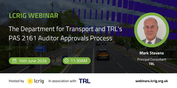 LCRIGnetwork's tweet photo. 💻 Join us for this upcoming webinar, delivered in collaboration with TRL, designed specifically to provide local highway authorities with a clear overview of PAS 2161 and the new requirements for road condition data collection. 

Register here: https://t.co/H69t8lTNBJ https://t.co/Z9IDoqo5N4