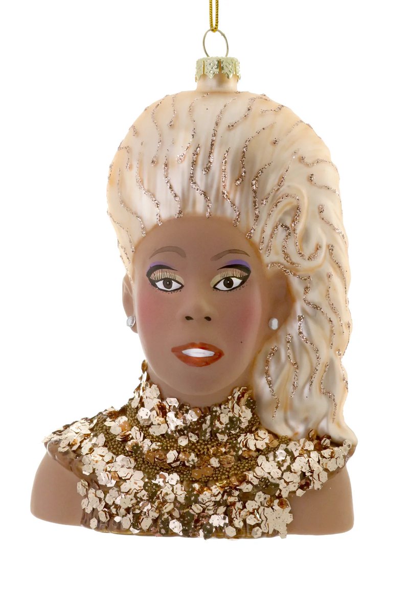 peridot_ivern's tweet photo. Vivacious giving Rupauls bootleg ornament circa 2021 https://t.co/ePOn4wNXcY