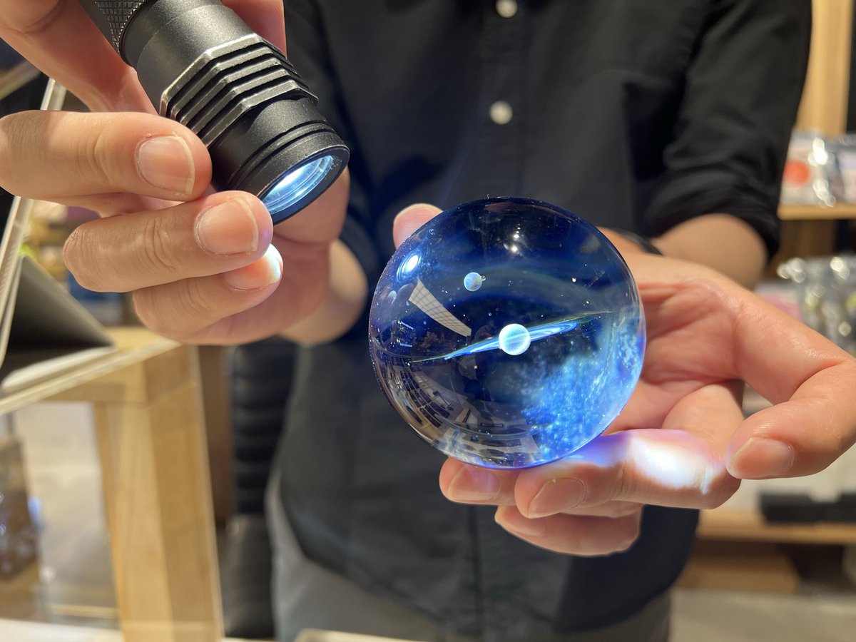 ✨東北初開催✨ 🪐宇宙ガラスPOPUP STORE 🪐 ヤマト屋書店仙台長命ヶ丘