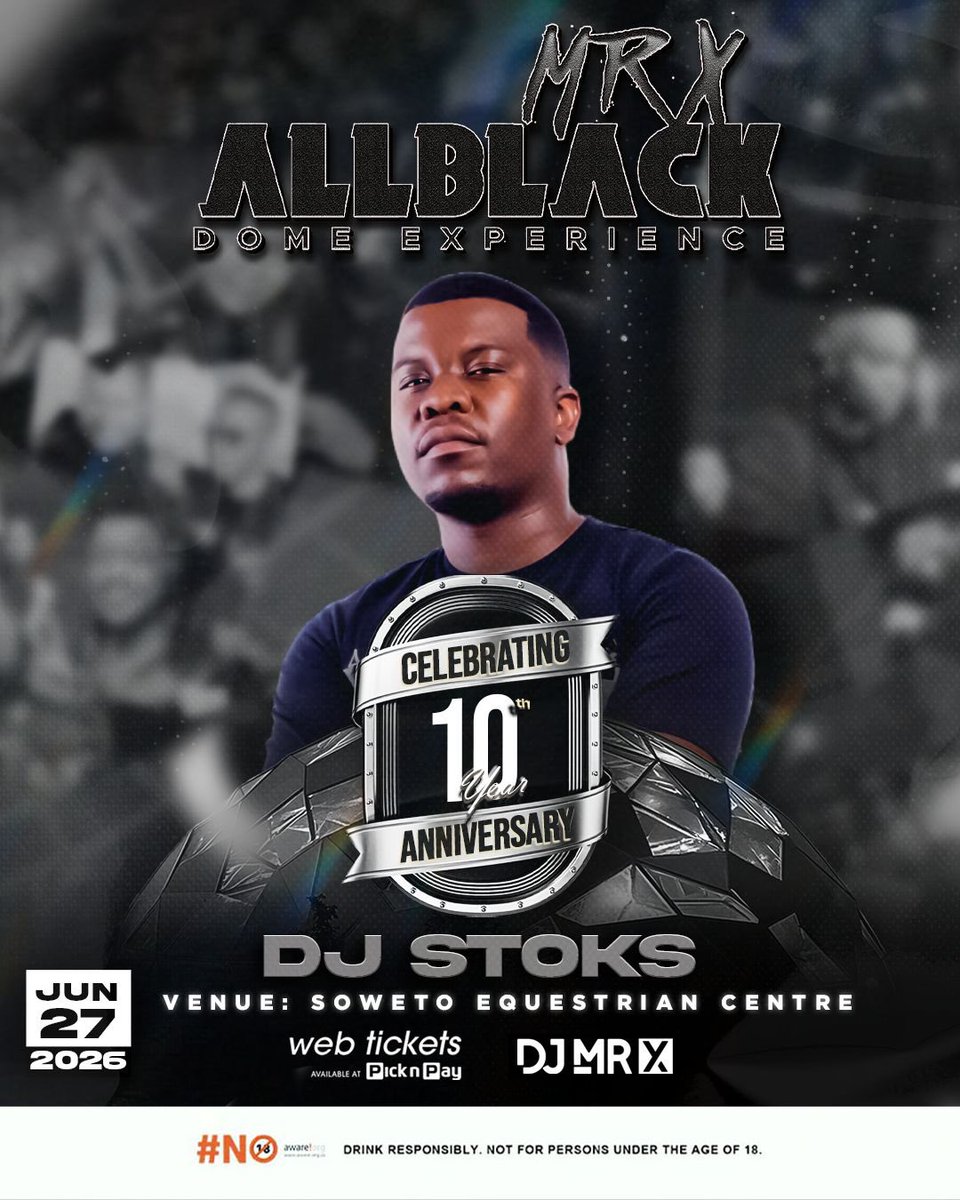 10 years ago DJ MR X started something special. Now we celebrate a