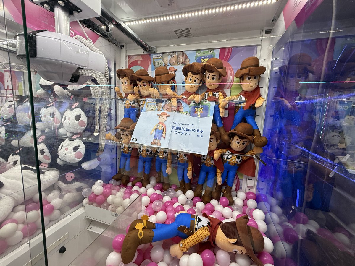 🧸新景品情報🧸 トイ・ストーリー5 超超BIGぬいぐるみ〜ウッディ〜 7月