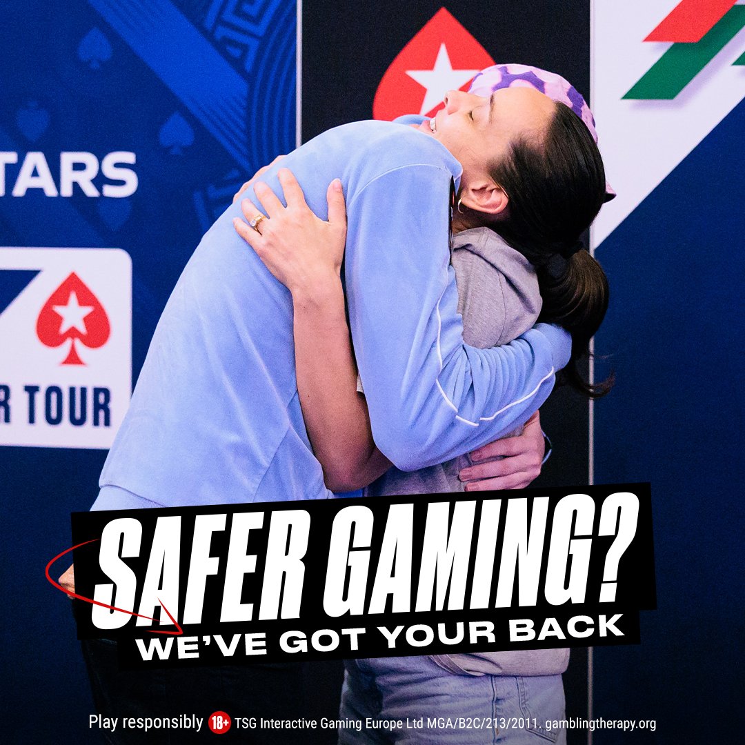 PokerStars's tweet photo. Safer gambling remains important anytime you choose to play

We have tools that can help you: https://t.co/f18bl4Gy2W https://t.co/iWBfqKE9zX