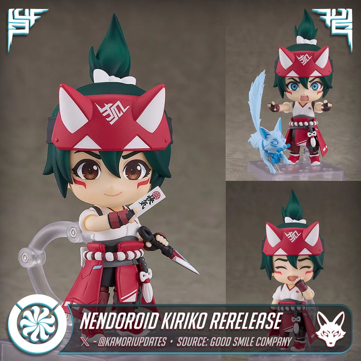 KamoriUpdates's tweet photo. Nendoroid Kiriko is getting a rerelease and is available for pre-order until July 1 🧸

🌐 Global: https://t.co/K1G1zdasFQ
🇺🇸 US: https://t.co/I7r6kmWtf1 https://t.co/O2bdAEeKZ5