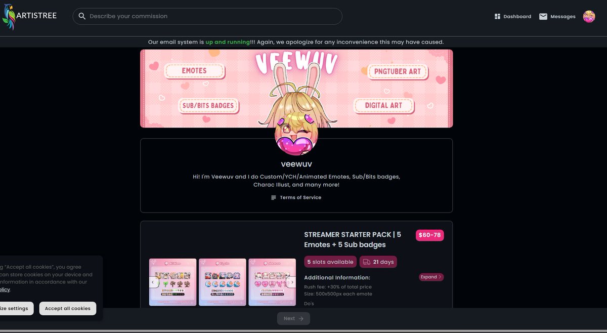 veewuv1's tweet photo. guess who joined artistree today? :D

hereeeeee: ᴀʀᴛɪꜱᴛʀᴇᴇ.ɪᴏ/ᴠᴇᴇᴡᴜᴠ https://t.co/J5XHRnlgJT
