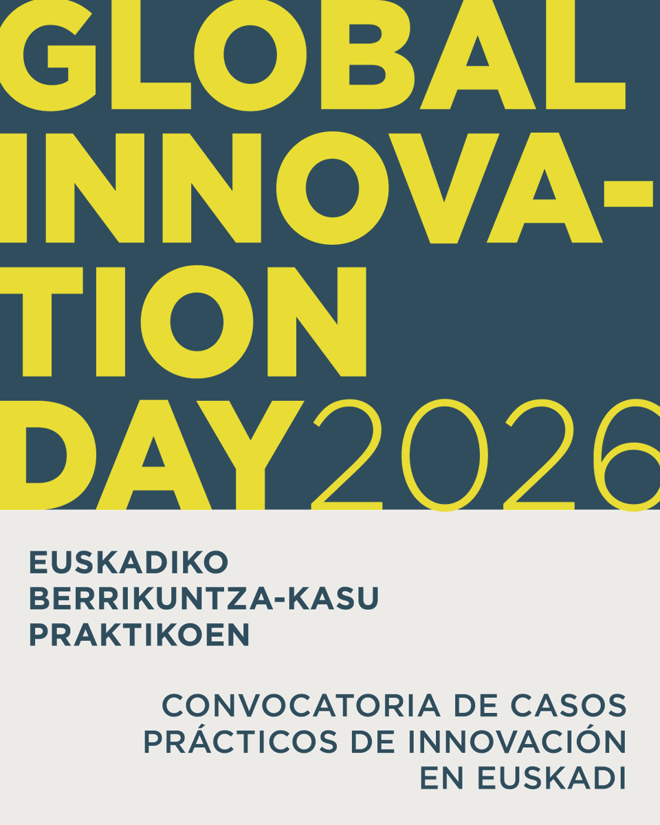 Innobasque's tweet photo. Hemen da Euskadiko berrikuntza-kasu praktikoen deialdiaren 7. edizioa! ⬇️
Lurraldean berrikuntza sustatzen ari diren ekimenak bilatzen ditugu, gure ekosistemaren lehiakortasuna eta ahalmen eraldatzailea indartzeko lau kategorietan.
🗓️ 06/30
🔗 https://t.co/PY0pm3uMFI https://t.co/xD0mpl0UBj