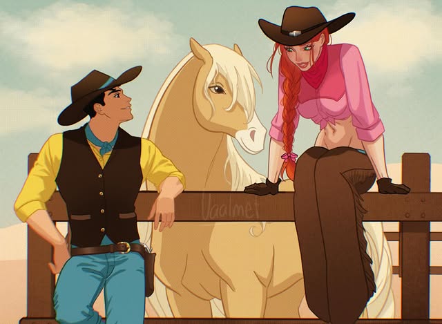 houda23333's tweet photo. Cowboy mark &amp; Cowgirl eve 🤠✨️ https://t.co/uNaNVnvpWh