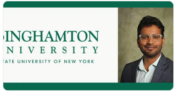 SSIESchoolBU's tweet photo. Check out this new interview with alum @solicitous_sri Dr. Sriniwas Pandey, Binghamton University - Platform Recommendations and Diverse Opinions on Social Media #BingPride https://t.co/zPx2vPVcAO https://t.co/KYwI4VHL1q