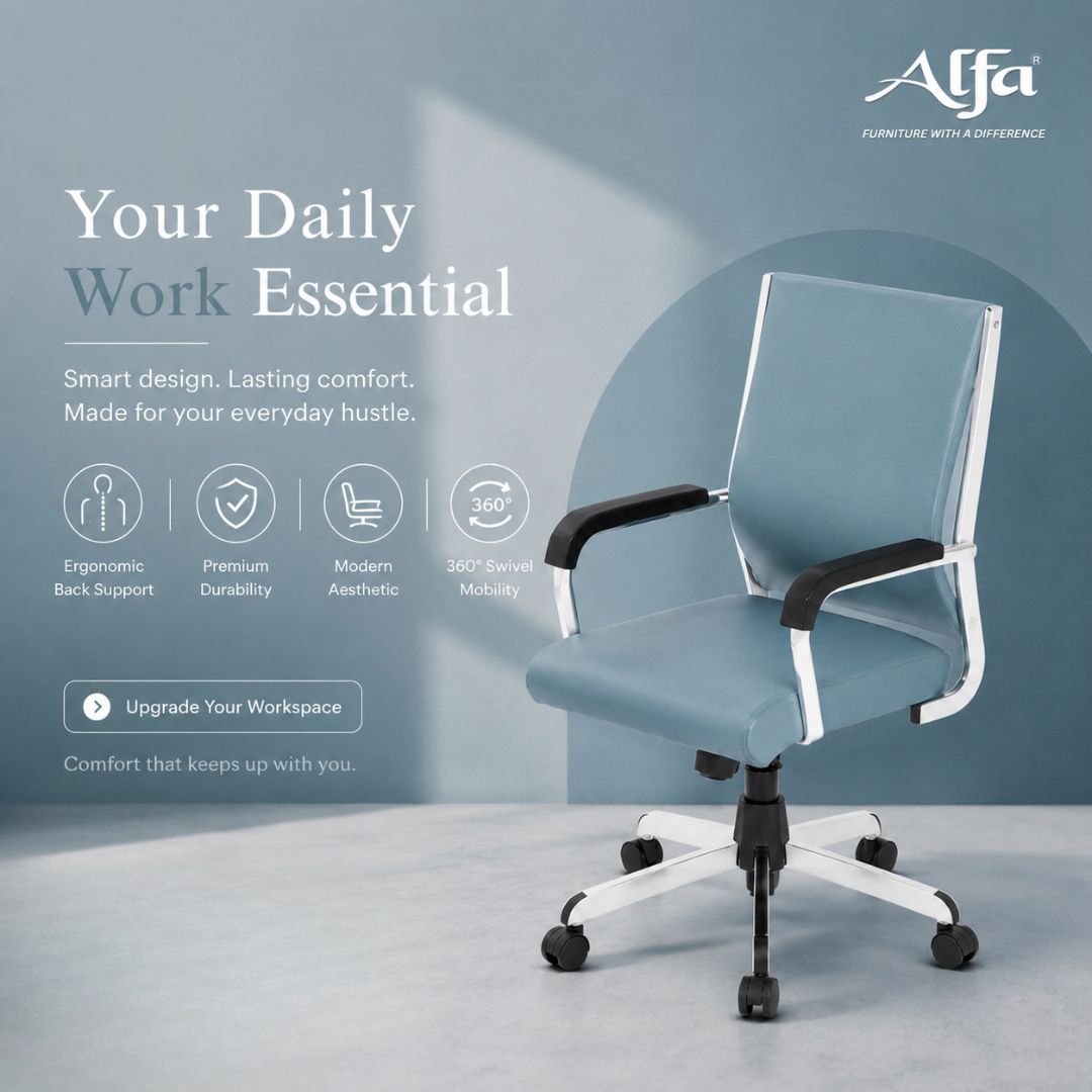 AlfaNepal's tweet photo. Make every workday more comfortable and productive.
Thoughtfully designed with ergonomic support, smooth mobility, and a modern aesthetic that fits seamlessly into today's workspace.
#OfficeEssentials #ErgonomicChair #WorkspaceUpgrade #ModernOffice #ProductiveWorkspaces https://t.co/DLNAUL3cCd