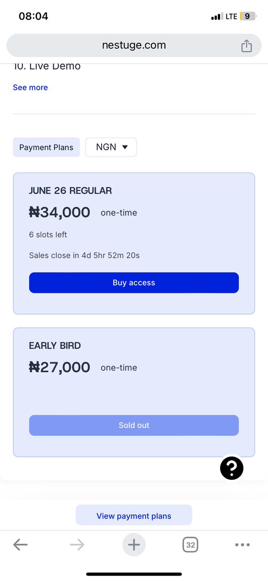 yetunede's tweet photo. Early Bird slots completely sold out even after I added more slots 💃🏽

Registration closes in 4 days!

Get ready to meet our two guest tutors soon 

Secure your slot now and see you in class 💜

https://t.co/Bboyz2ZEIe https://t.co/43jSri45U3