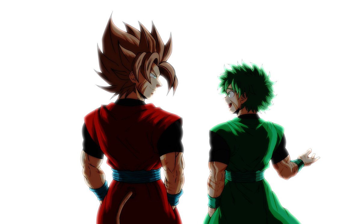 theheroshadow_'s tweet photo. "They seem... very close..." #dragonballsuper #myheroacademia #drawings #Trending #animearts #animefyp #izukumidoriya https://t.co/YERMWUzq3u